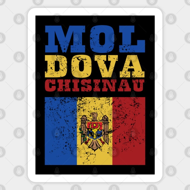 Flag of Moldova Magnet by KewaleeTee